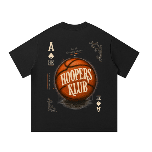 Ace of Hoopers Tee (Black)