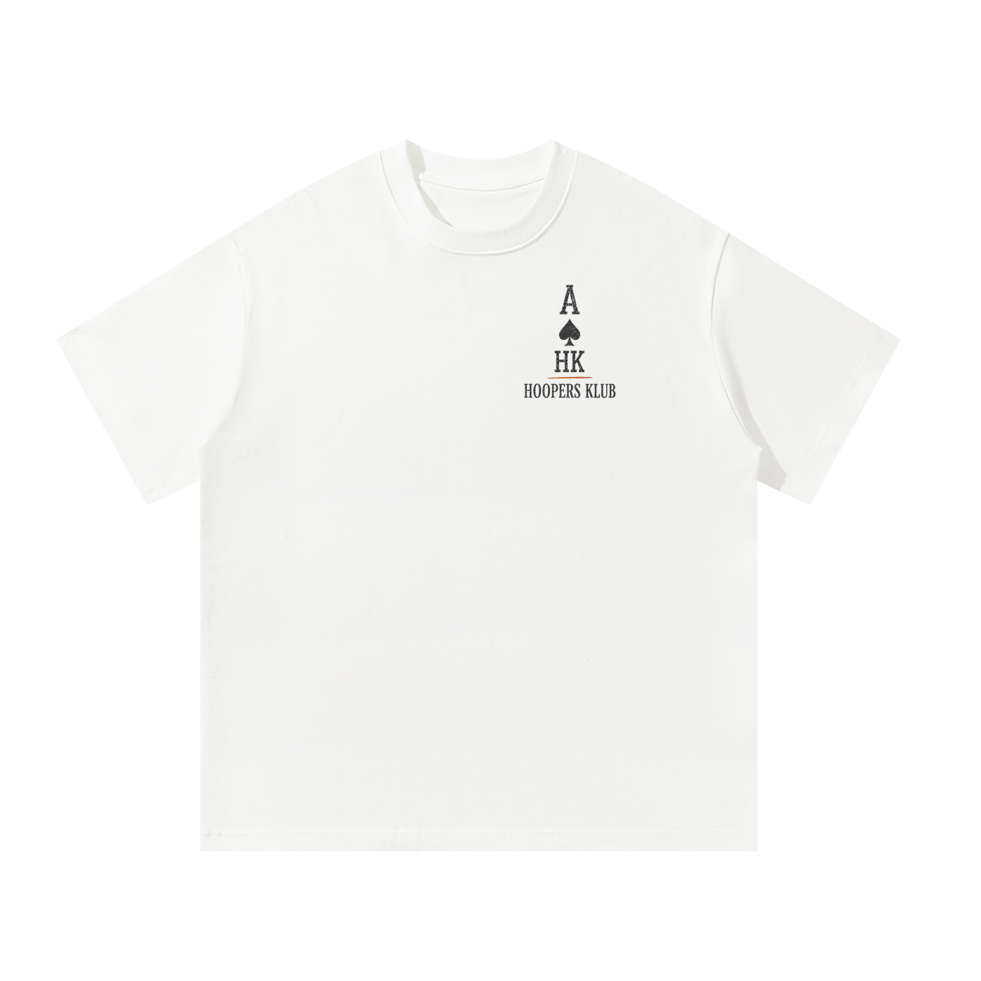 Ace of Hoopers Tee (White)