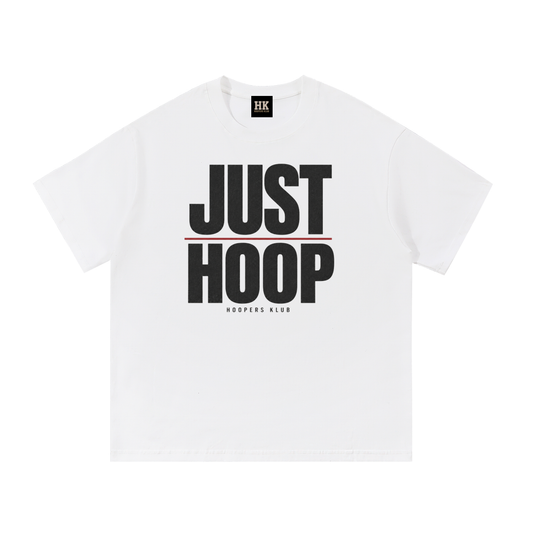 Just Hoop Tee (White)