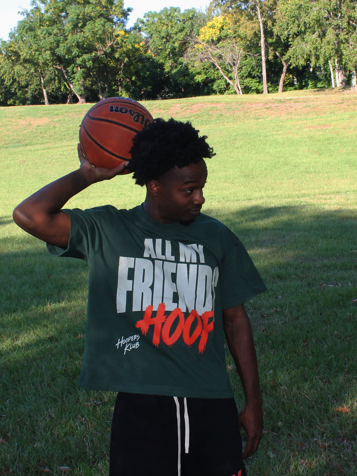 All My Friends Hoop Tee