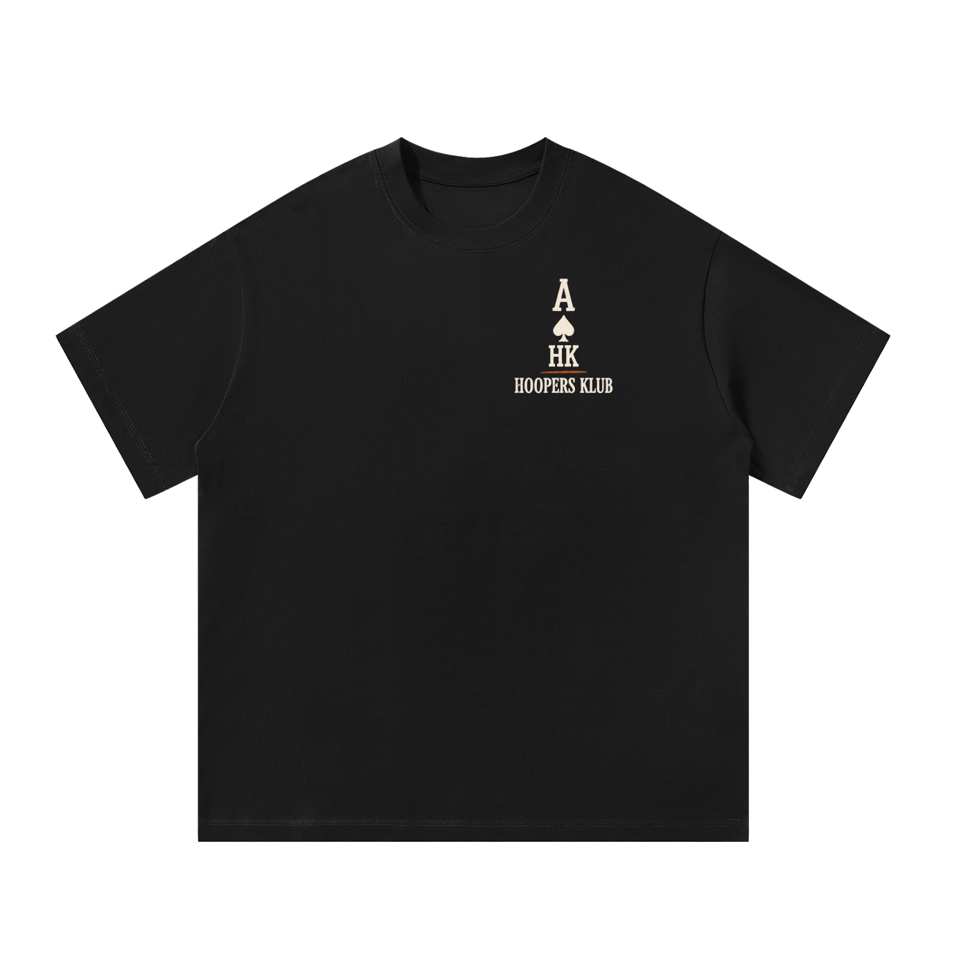 Ace of Hoopers Tee (Black)